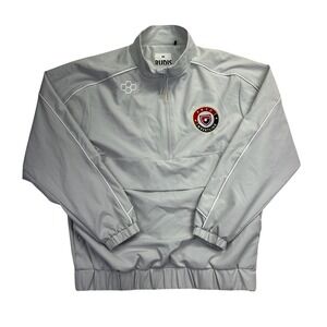 RUDIS PRTC Wrestling Pullover Mens Small Quarter Zip Athletic Jacket Mock Neck